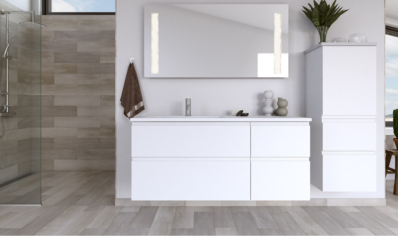 Råhvid med integreret greb