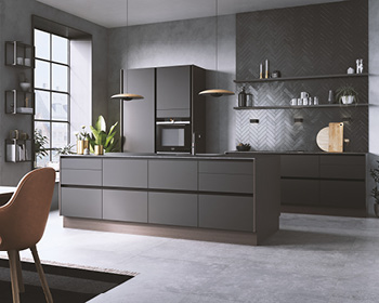 Axis - Antracit grå linoleum