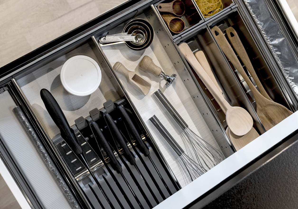 Vælg et fleksibelt skuffesystem